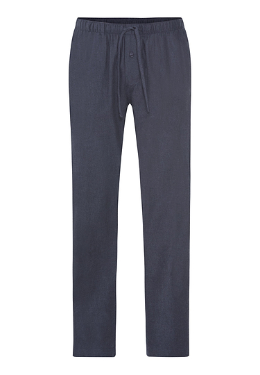 Front cutout view of HA stormy flannell cotton Long Pants