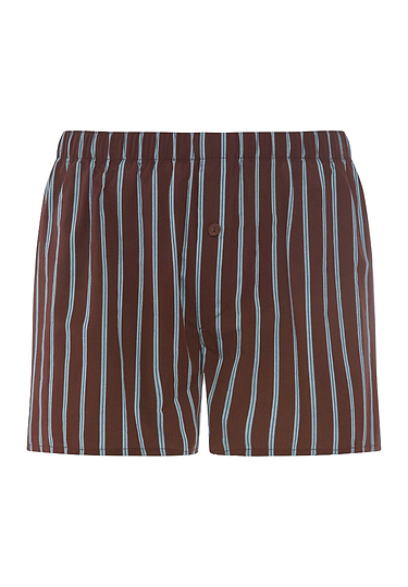 Front cutout view of HA libra stripes cotton Boxers