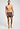 Full-body view of a men model wearing HA libra stripes cotton Boxers