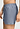Close-up view of a men model wearing HA chambray blue cotton Boxers