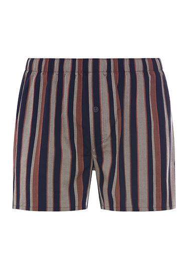Front cutout view of HA pinecone stripes cotton Boxers