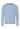 Front cutout view of HA cashmere blue cotton L/SLV Shirt