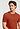 Close-up view of a men model wearing HA roobios tea cotton S/SLV Shirt