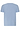 Back cutout view of HA cashmere blue cotton S/SLV Shirt