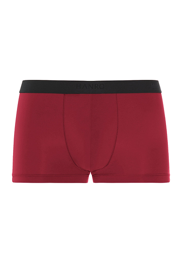 Front cutout view of HA intense red microfibre Pants