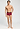 Full-body view of a men model wearing HA intense red microfibre Pants