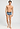 Full-body view of a men model wearing HA blue whale microfibre Pants