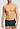 Front view of a men model wearing HA pine leaf microfibre Pants