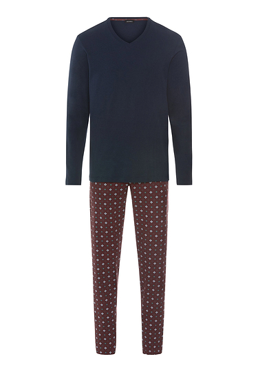 Front cutout view of HA sagittarius cotton L/SLV Pajama