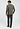 Back view of a men model wearing HA charcoal art cotton L/SLV Pajama