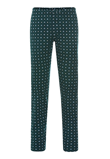 Front cutout view of HA pisces garden cotton Long Pants