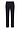 Back cutout view of HA black cotton Long Pants