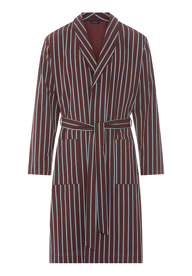 Front cutout view of HA libra stripes cotton Robe