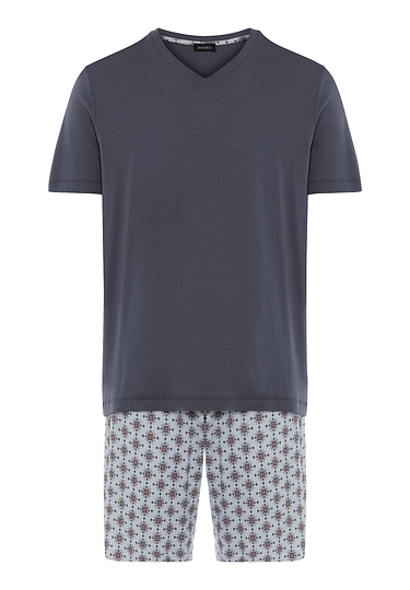 Front cutout view of HA celestial light cotton S/SLV Pajama