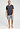 Front view of a men model wearing HA celestial light cotton S/SLV Pajama