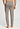Back view of a men model wearing HA toffee melange modal/viscose/tencel Long Pants
