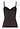 Back cutout view of HA mocha brown microfibre Padded Bra-Camisole