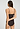 Back view of a women model wearing HA mocha brown microfibre Padded Bra-Camisole