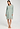 Front view of a women model wearing HA mystic breeze modal/viscose/tencel L/SLV Nightdress 100cm