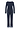 Back cutout view of HA deep navy modal/viscose/tencel L/SLV Pajama