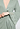 Close-up view of a women model wearing HA mystic breeze modal/viscose/tencel Robe 110cm