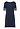 Back cutout view of HA deep navy modal/viscose/tencel S/SLV Nightdress 95cm