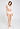 Full-body view of a women model wearing HA creamy glass modal/viscose/tencel Maxi Briefs