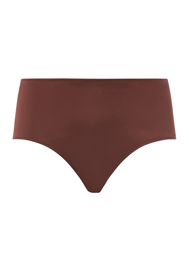 Front cutout view of HA cinnamon modal/viscose/tencel Maxi Briefs