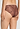 Back view of a women model wearing HA cinnamon modal/viscose/tencel Mini Briefs