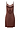 Back cutout view of HA cinnamon modal/viscose/tencel Negligee 90cm