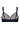 Back cutout view of HA deep navy modal/viscose/tencel Soft Cup Bra