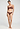 Full-body view of a women model wearing HA cinnamon modal/viscose/tencel Soft Cup Bra