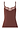 Front cutout view of HA cinnamon modal/viscose/tencel Spaghetti Top