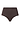 Front cutout view of HA dark mocha cotton Maxi Briefs