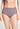 Front view of a women model wearing HA stormy rose cotton Maxi Briefs