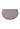 Back cutout view of HA stormy rose cotton Midi Briefs