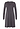 Front cutout view of HA boulevard cotton L/SLV Nightdress 100cm