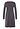 Back cutout view of HA boulevard cotton L/SLV Nightdress 100cm