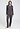 Front view of a women model wearing HA boulevard cotton L/SLV Pajama