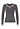 Front cutout view of HA boulevard modal/viscose/tencel L/SLV Shirt