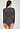 Back view of a women model wearing HA boulevard modal/viscose/tencel L/SLV Shirt