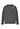 Front cutout view of HA dark sesame cotton Pullover