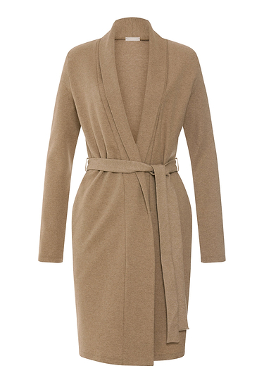 Front cutout view of HA desert clay cotton Robe