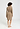 Back view of a women model wearing HA desert clay cotton Robe