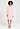 Front view of a women model wearing HA rosewater cotton L/SLV Nightdress 100cm