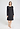 Front view of a women model wearing HA phantom cotton L/SLV Nightdress 100cm