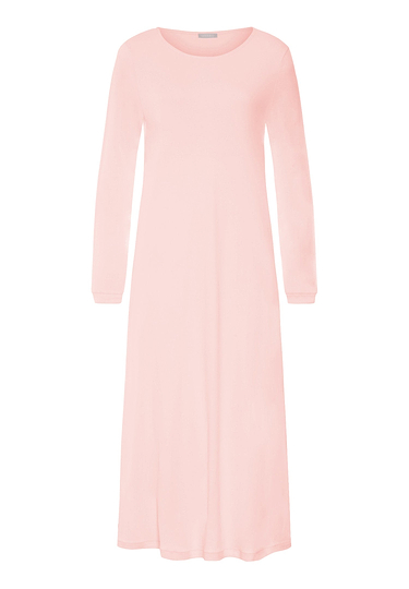 Front cutout view of HA rosewater cotton L/SLV Nightdress 130cm