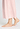 Close-up view of a women model wearing HA rosewater cotton L/SLV Nightdress 130cm