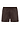 Front cutout view of HA dark mocha silk Knickers