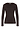 Front cutout view of HA dark mocha modal/viscose/tencel L/SLV Shirt